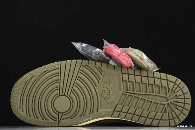 SP Jordan Travis Scott 1 Retro OG Low Olive 0322